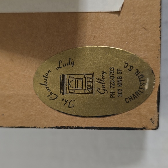 Vintage Signed Sunday Afternoon On The Battery By Bonnie Holden - Picture 14 of 16